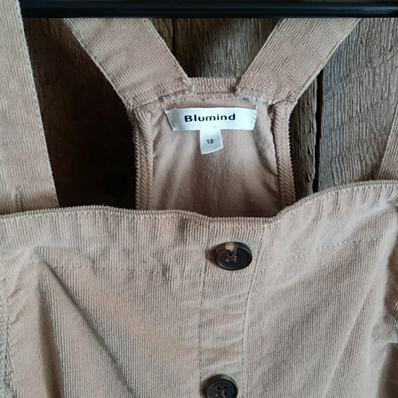 Tan corduroy romper girl 12 - Picture 2 of 5